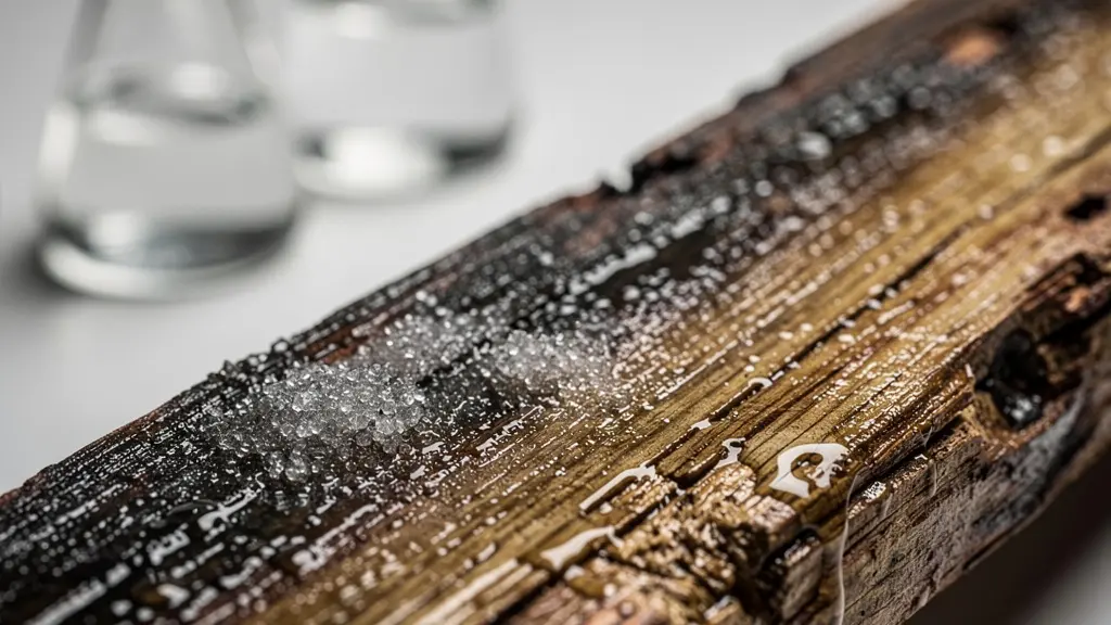 Polyethylenglykol-Konservierung von prähistorischem Holz im archäologischen Labor