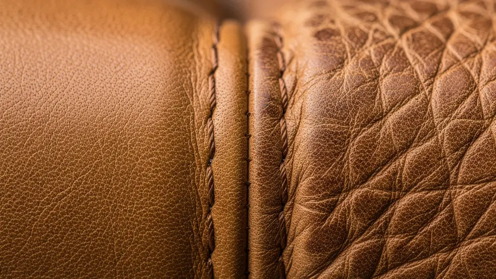 Detailaufnahme von minimalistischem Schweizer Produktdesign, das Textur und Handwerkskunst hervorhebt